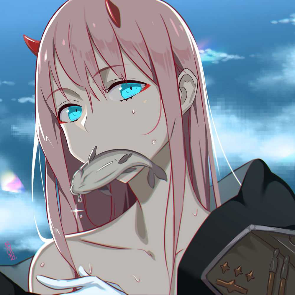 【动漫人物头像】zero two头像