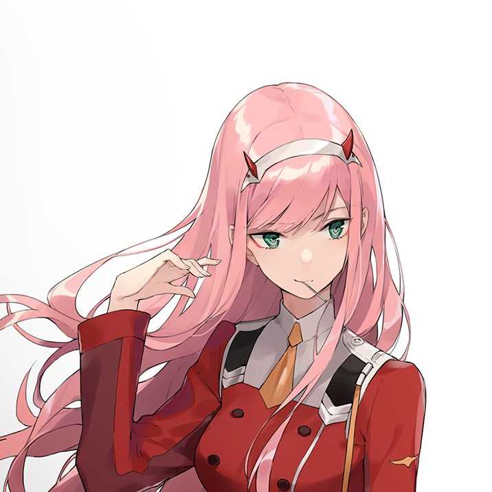 【动漫人物头像】zero two头像