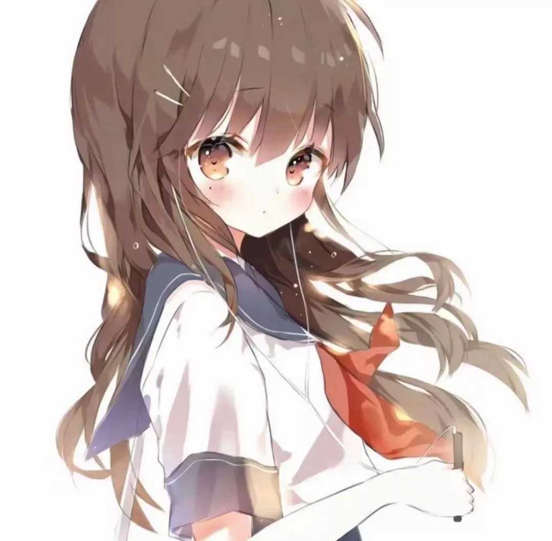 动漫女生头像蠢萌小女孩
