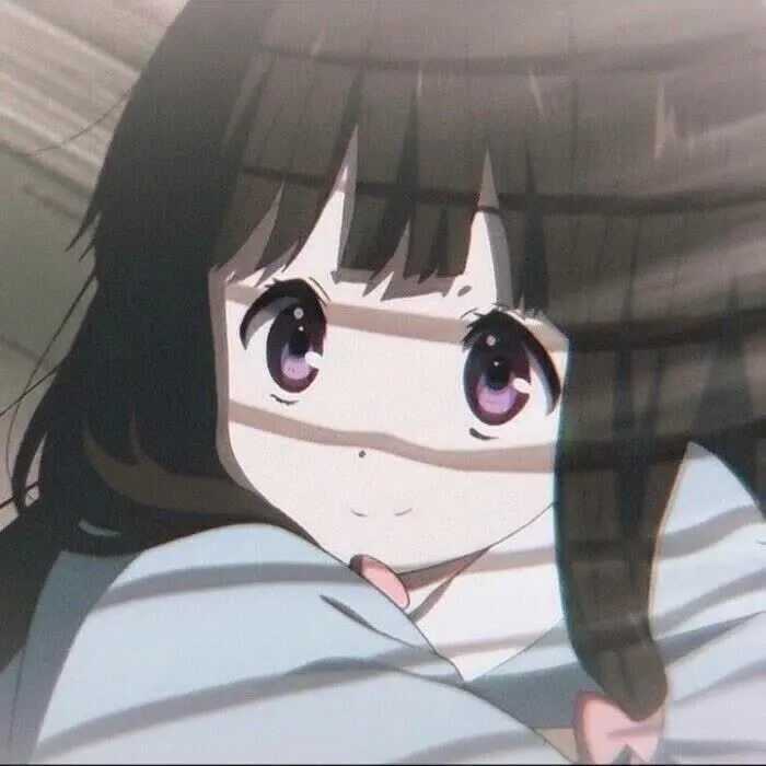 动漫图片大全 呆萌的女生头像