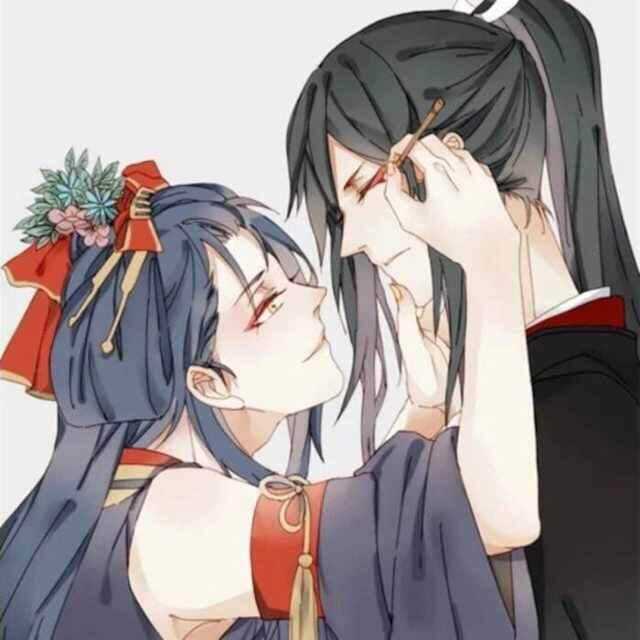 【情侣动漫头像】超甜的情头一人一半