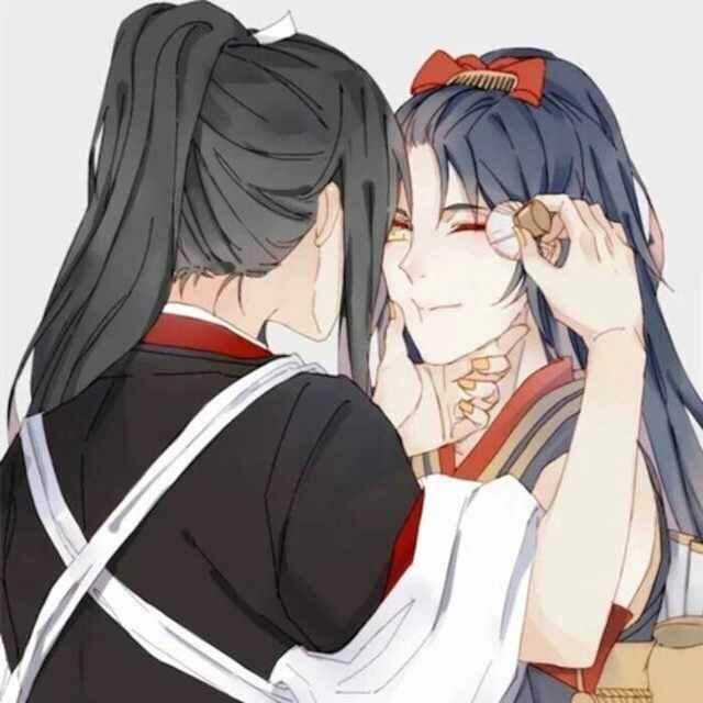 【情侣动漫头像】超甜的情头一人一半