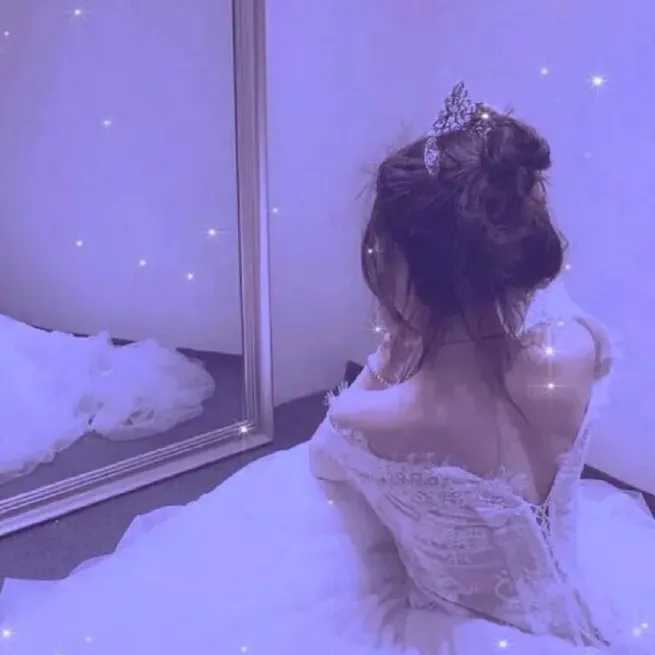 仙女婚纱头像