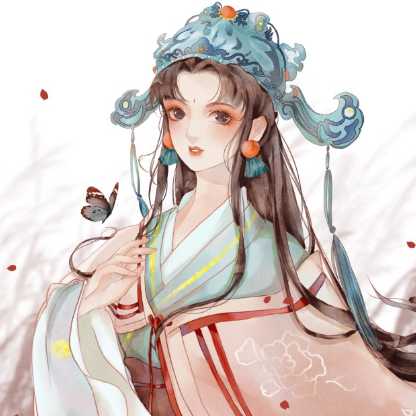 女生头像古风动漫