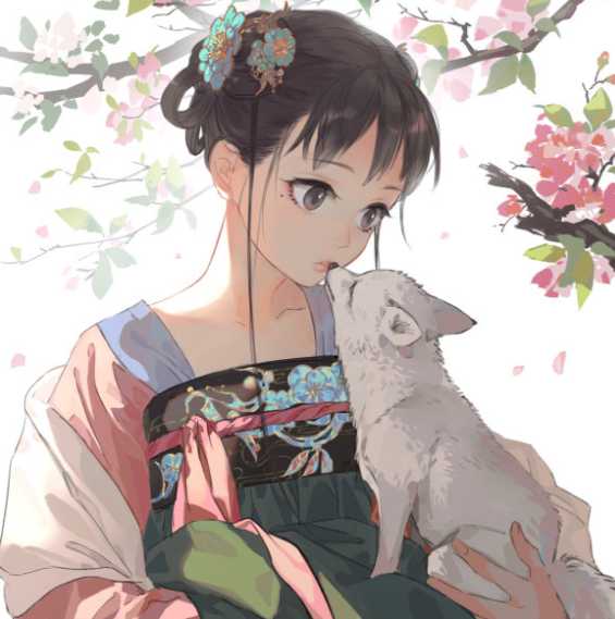 女生头像古风动漫