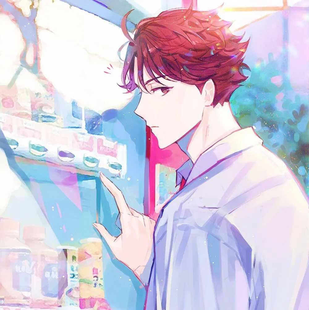 超帅动漫男生正脸头像