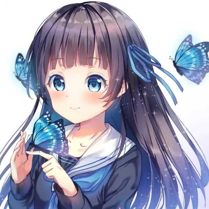 qq头像动漫女生可爱