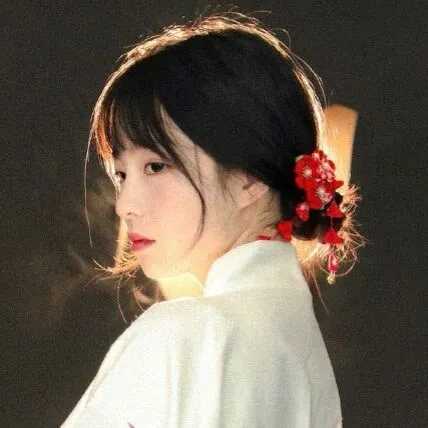 日系女生头像 和服特辑