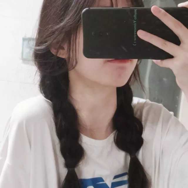 qq头像女生遮脸头像