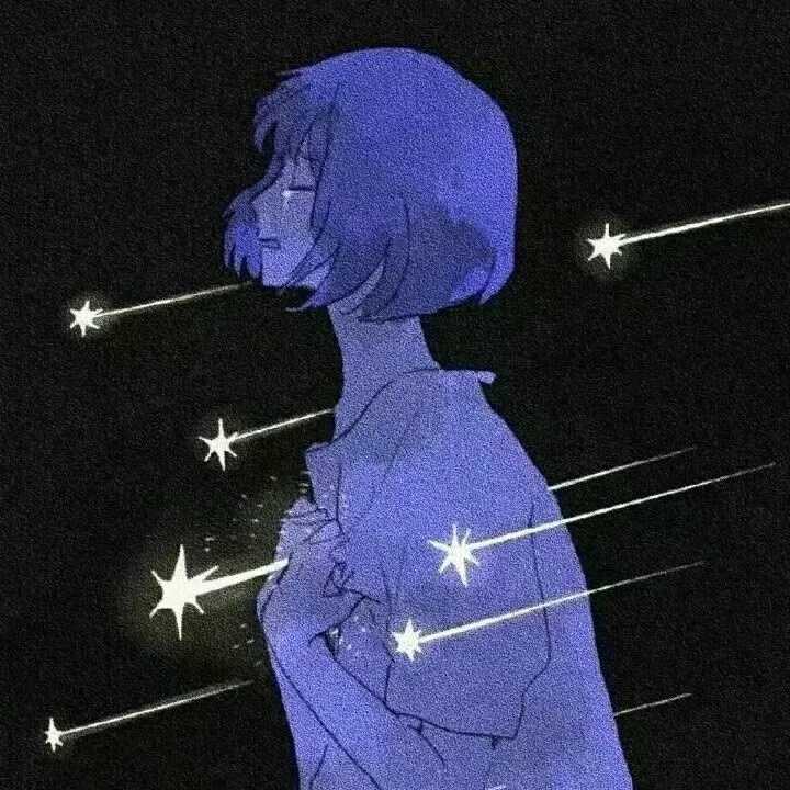 唯美意境动漫女生头像