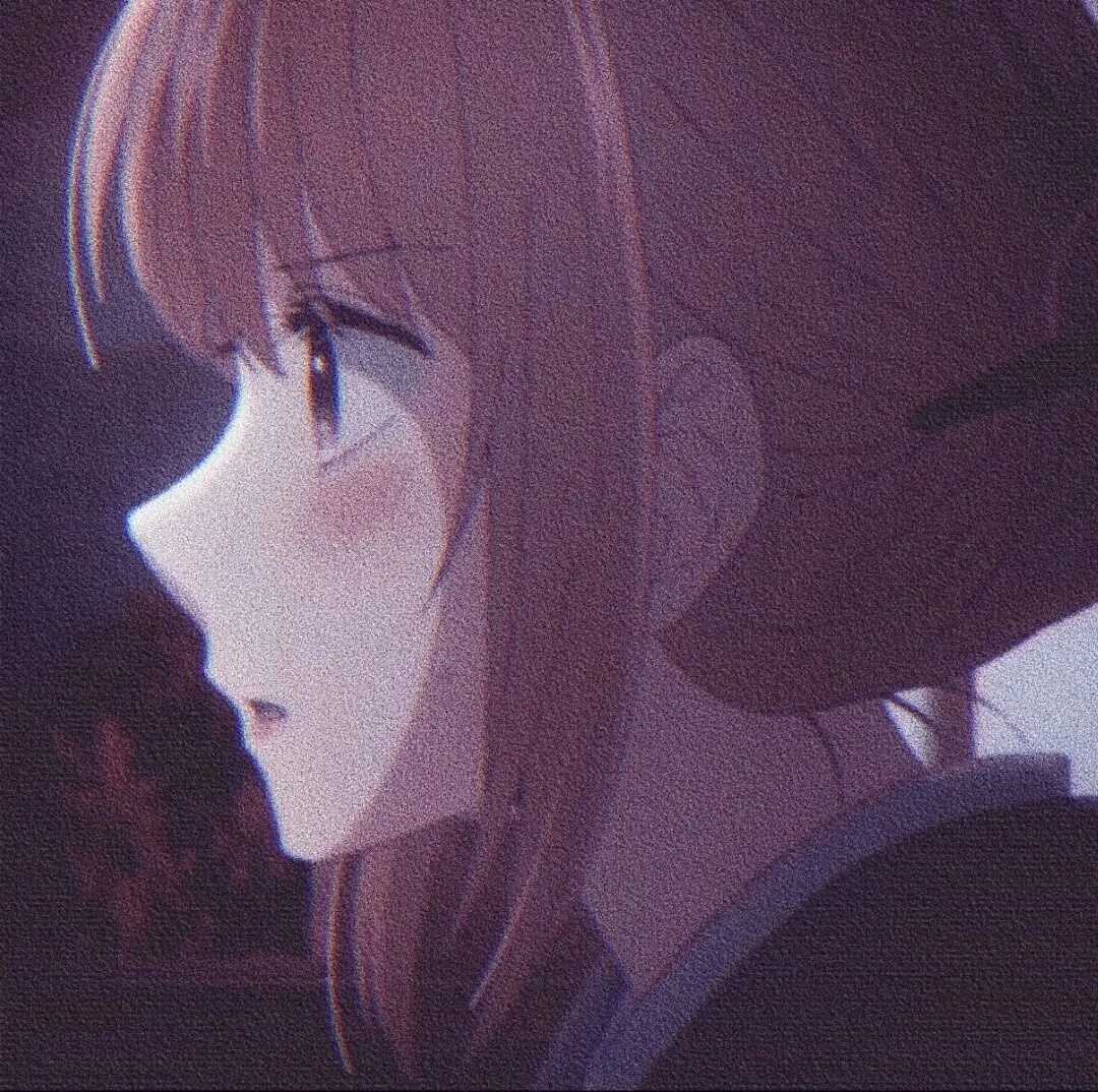 唯美意境动漫女生头像