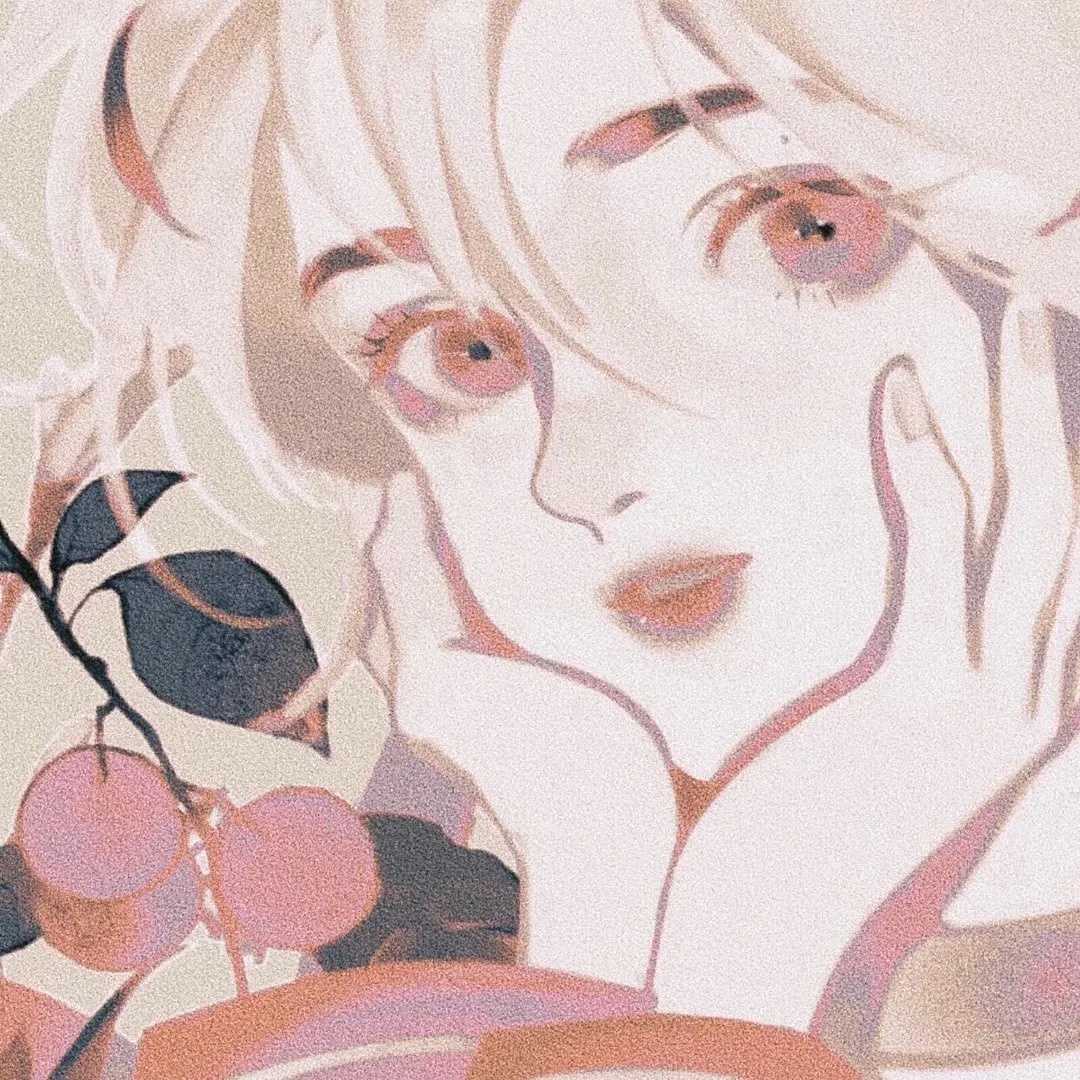 唯美意境动漫女生头像