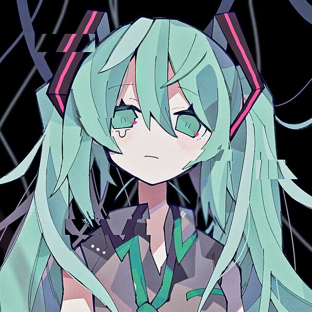 清冷文艺女生头像动漫