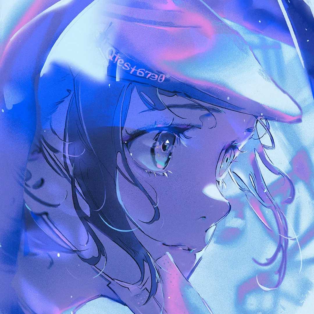 清冷文艺女生头像动漫