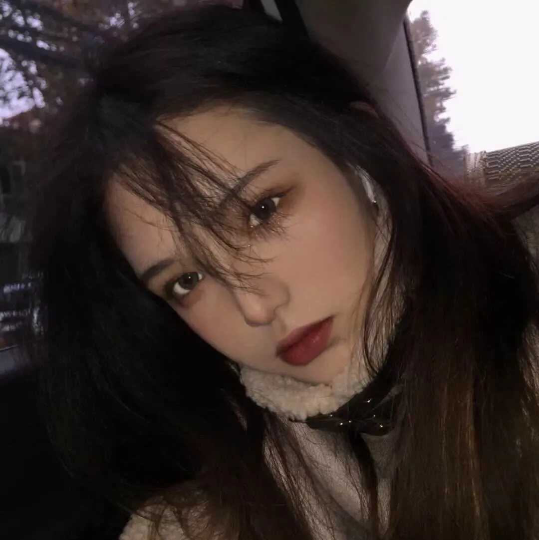 唯美复古森系女生头像