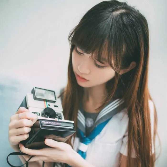 校服女生头像
