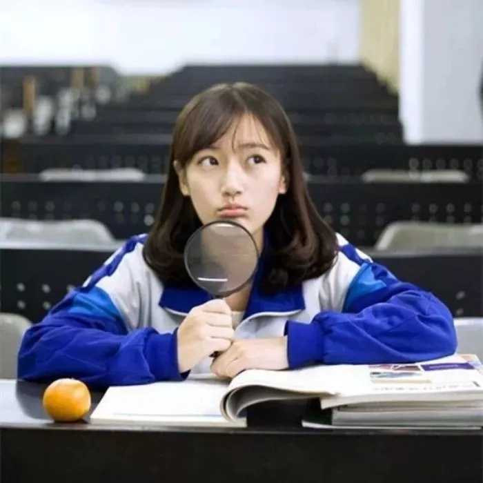 校服女生头像
