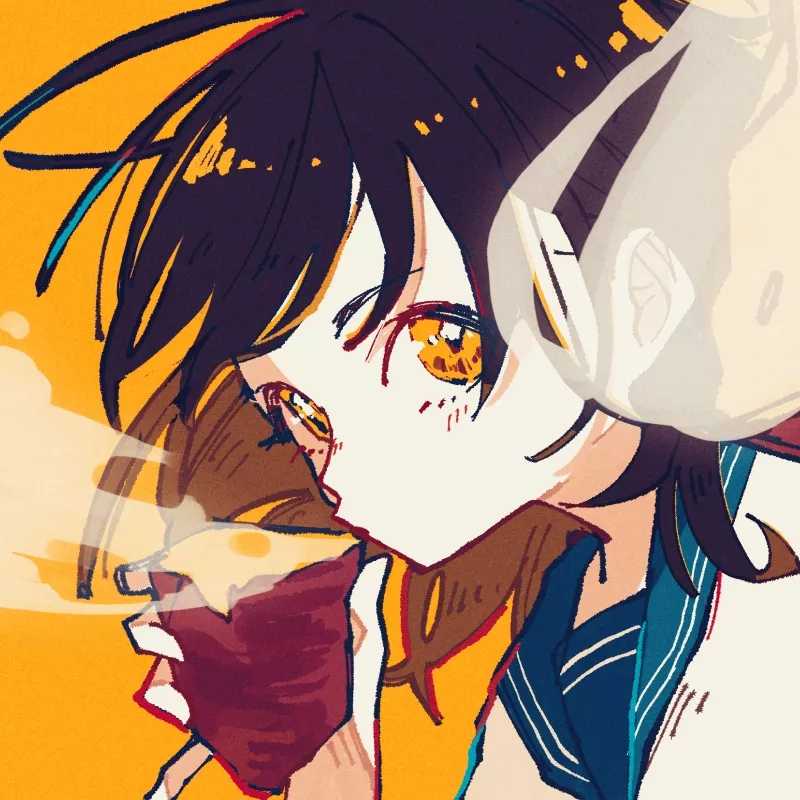 天蝎座高清女生头像动漫