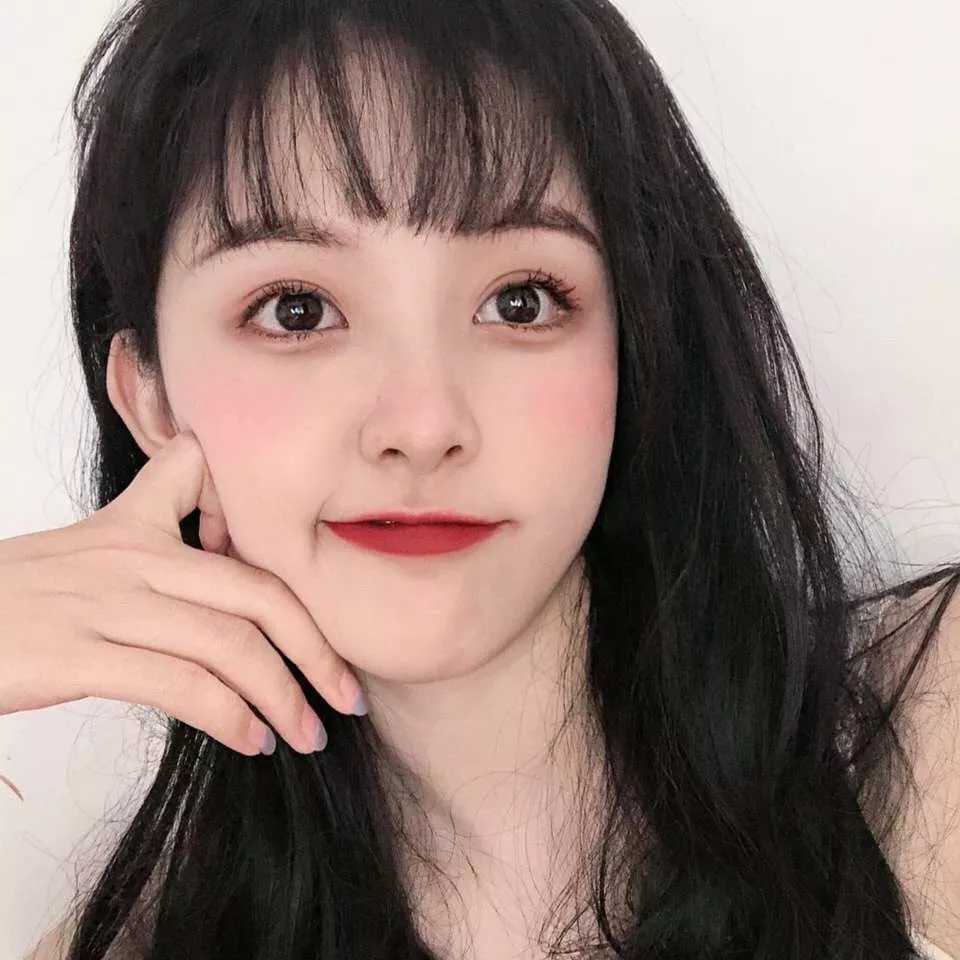 真人萌妹子头像小清新