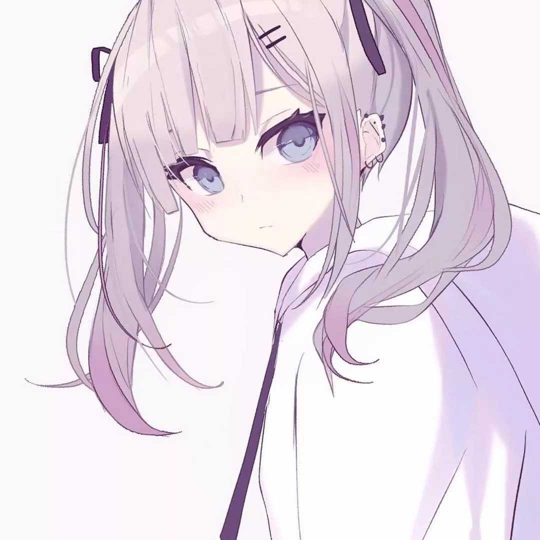 动漫粉红色头像女生
