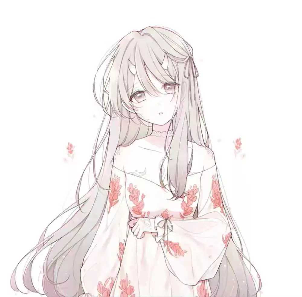 动漫粉红色头像女生