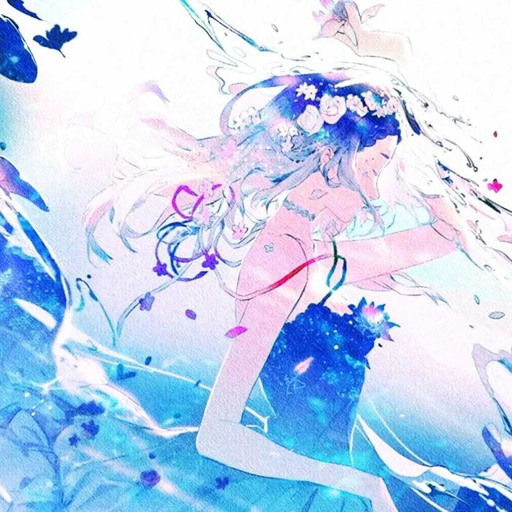 动漫粉红色头像女生