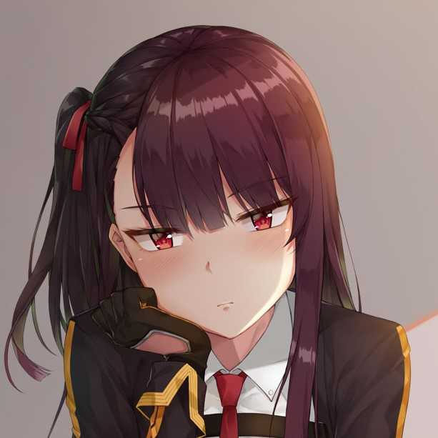 少女前线WA2000傲娇头像