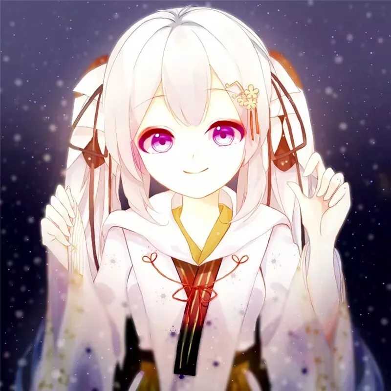 动漫女生头像 高贵