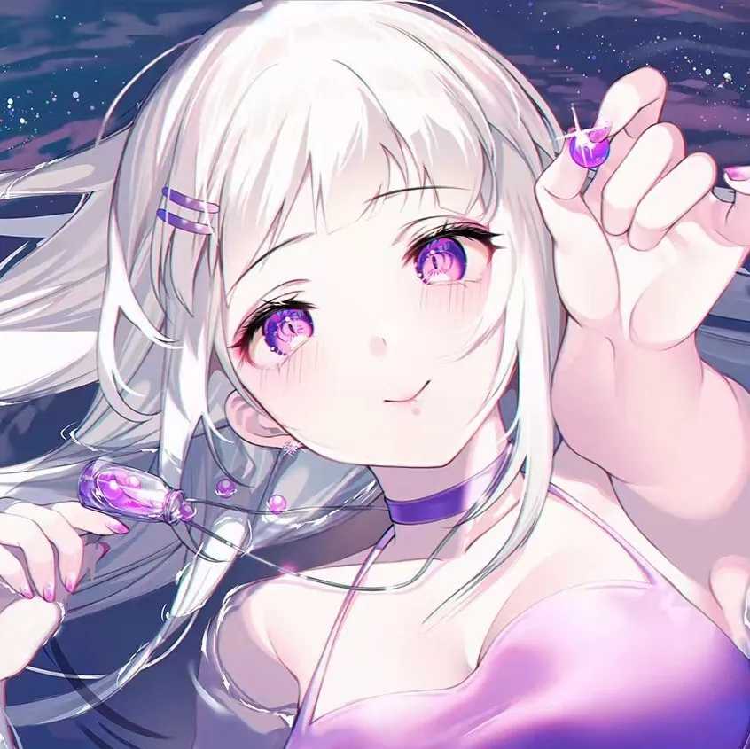动漫女生头像 高贵
