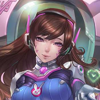 [游戏人物] D.Va &#8211; 好看动漫头像推荐