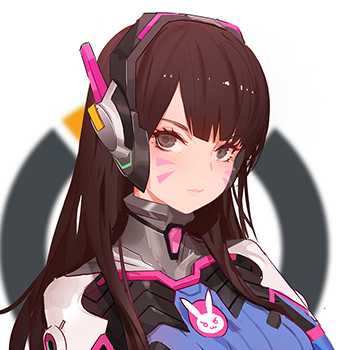 [游戏人物] D.Va &#8211; 好看动漫头像推荐