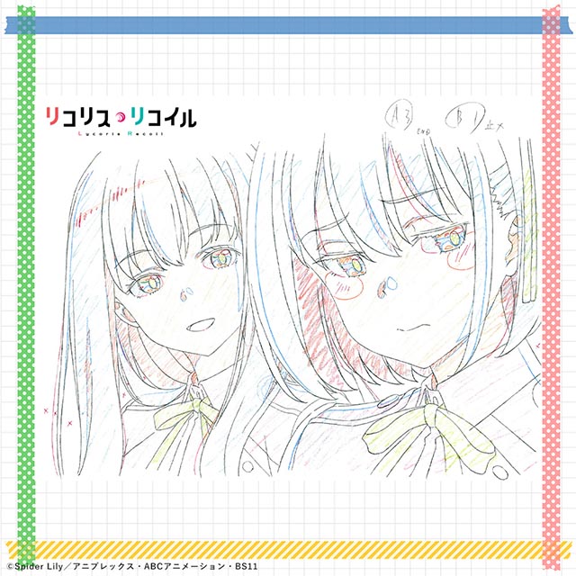 「Lycoris Recoil」第8话部分设定与原画公开