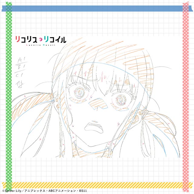 「Lycoris Recoil」第8话部分设定与原画公开