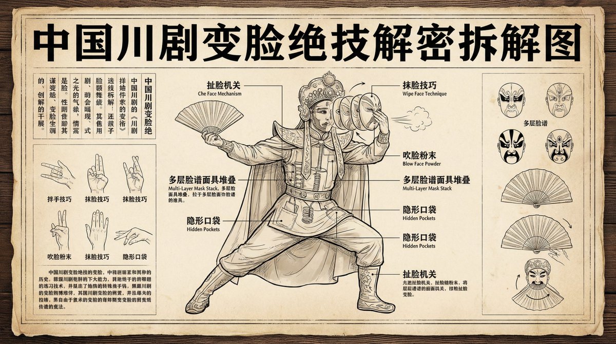 这这这，川剧的变脸绝技什么时候泄露的？