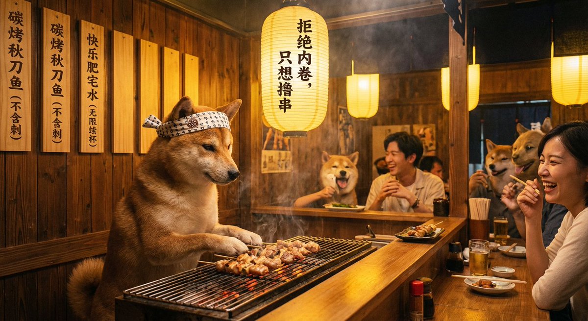 温暖的日式居酒屋暖黄灯光