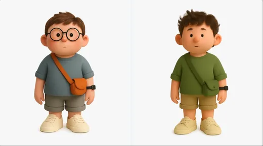 创建多种3D风格头像