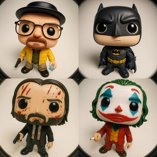 Funko Pop风格乙烯基公仔