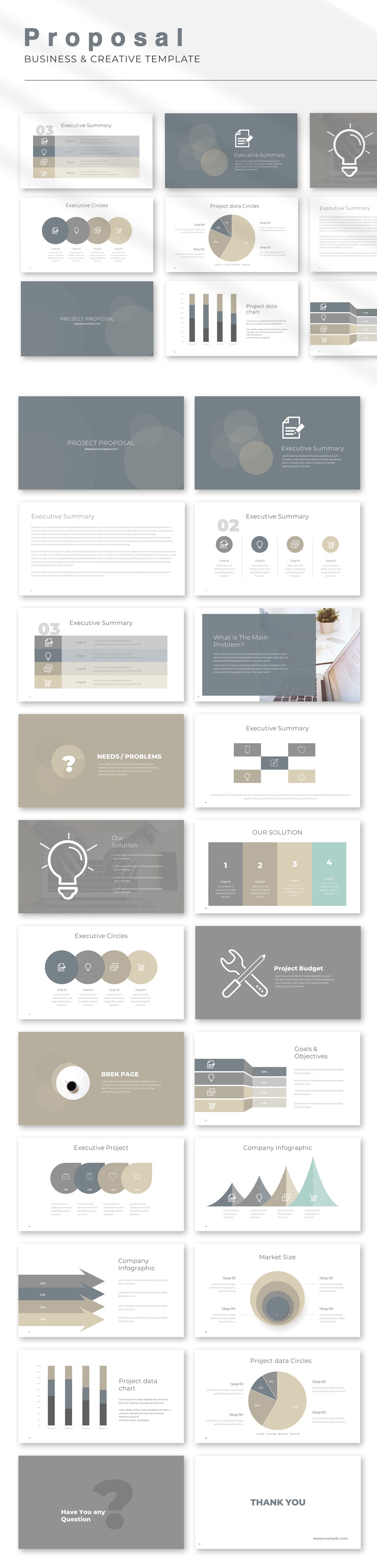 22页大气商业计划书PowerPoint模板