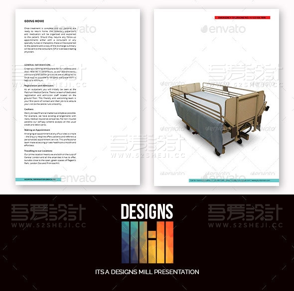 简约大气医院信息服务手册