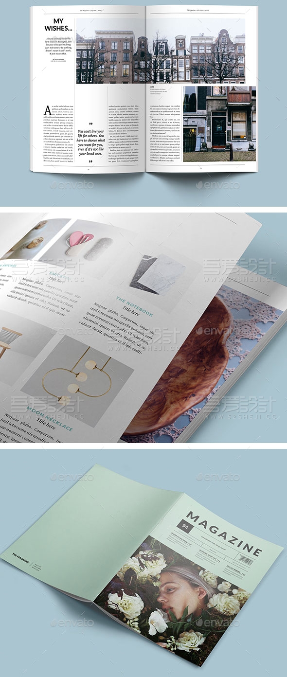 产品杂志宣传画册模板