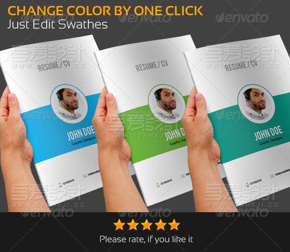 简约大气欧美风格企业宣传画册模板