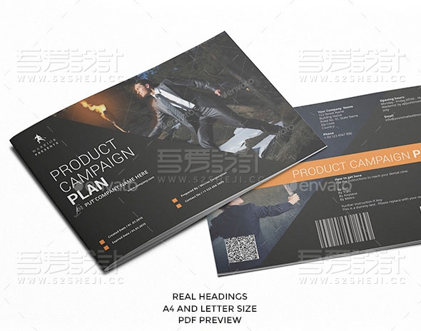 26P团队个人简介InDesign画册模板