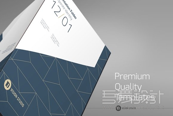 办公文件夹Photoshop/Illustrator/InDesign模板