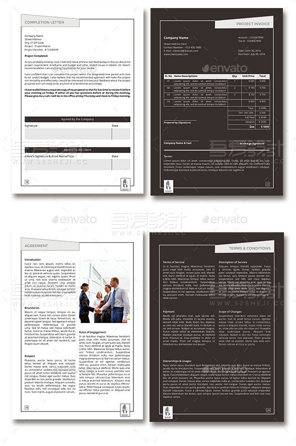 多功能商业计划书画册模板