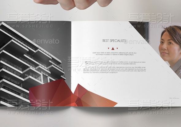 多用途商业小册子画册模板