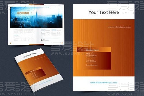 简约大气企业通用画册模板