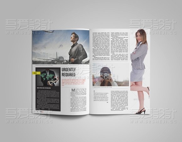 32页旅游摄影探险画册模板