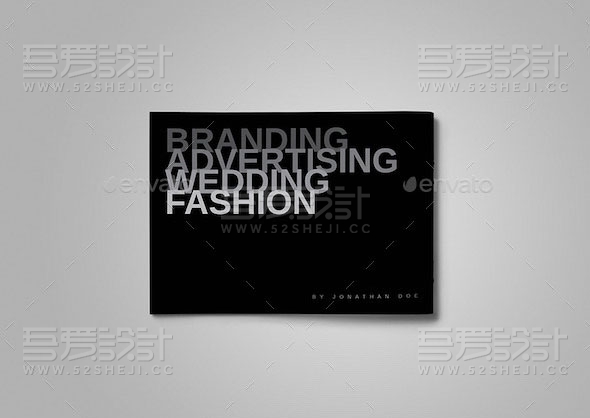 简约产品展示摄影写真画册模板