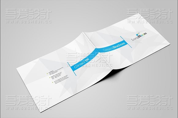 14页企业高端大气风格画册模板