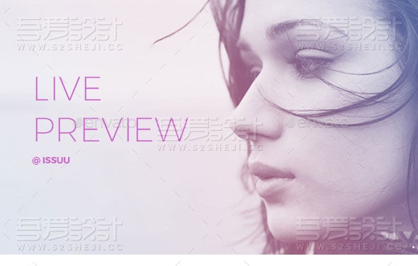 时尚服装展示宣传画册模板